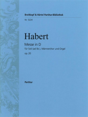 Messe D-Dur Op. 20