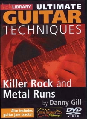 Dvd Lick Library Killer Rock/Metal Runs