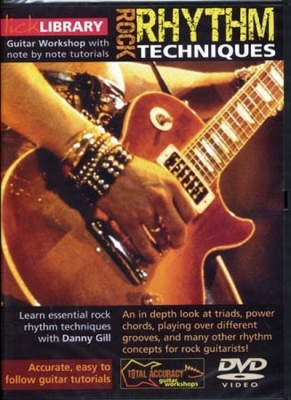 Dvd Lick Library Rock Rhythm Techniques