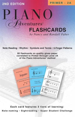 Piano Adventures Flashcards In - A - Box
