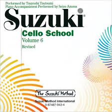Suzuki Cello School Cd, Vol.6