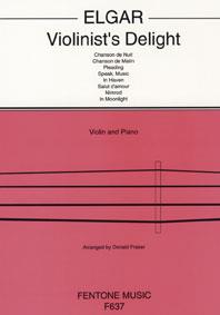 Violonist's Delight / Elgar - Violin Et Piano