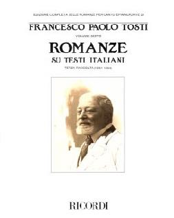 Romanze Su Testi Italiani III Raccolta (1891-1904)