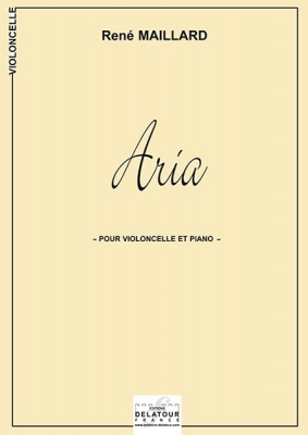 Aria Pour Violoncelle Et Piano En La B Majeur