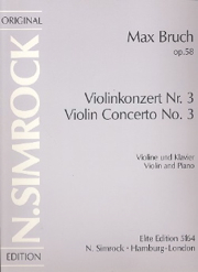 Violin Concerto 3 In D Minor Op. 58