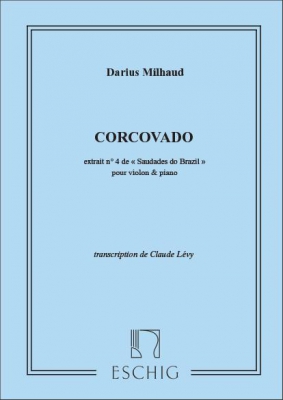Saudades Do Brazil N 4 Corcovado Violon/Piano (Levy)