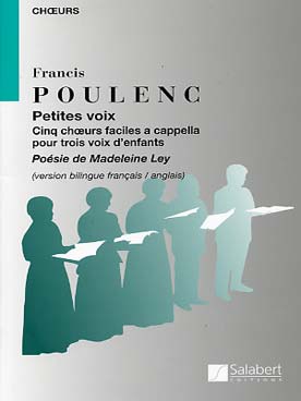 Petites Voix Cinq Choeurs Faciles A Cappella Pour Trois