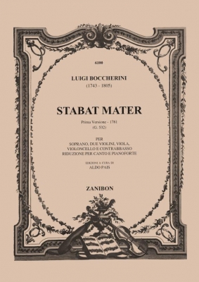 Stabat Mater Per Soprano, 2Vn, Va Vc E Cb