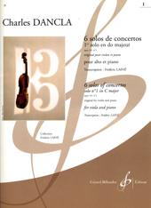 6 Solos De Concertos - 1er Solo En Do Majeur Op. 141 No 1