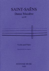 Dance Macabre / Saint Sains - Violon Et Piano***