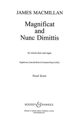 Magnificat And Nunc Dimittis