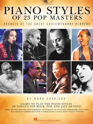 Piano Styles Of 23 Pop Masters : Secrets Of The Great Contemporary Players