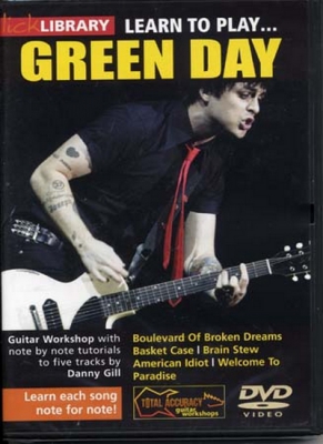 Dvd Lick Library Learn To Play Green Day