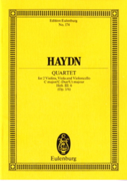 String Quartet C Major Op. 1/6 Hob. III: 6