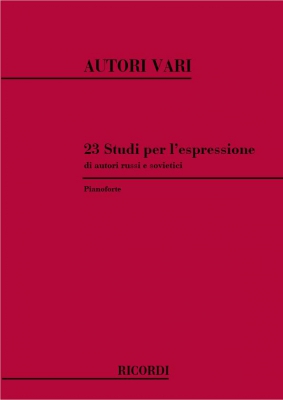 23 Studi Per L'Espressione Di Autori Russi E Sovietici