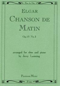 Chanson De Matin / Elgar - Hautbois Et Piano