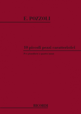 10 Piccoli Pezzi Caratteristici Per Pf. A 4 Mani