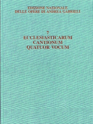 Ecclesiasticarum Cantionum Quatuor Vocum, Omnibus