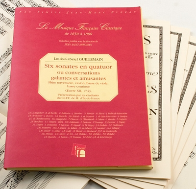 6 Sonates En Quatuor. 1743.