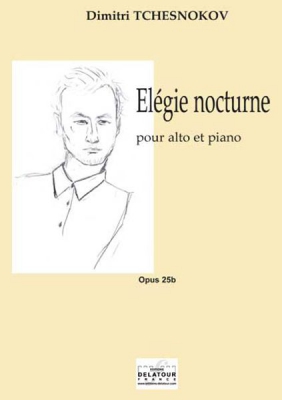 Elégie Nocturne Pour Alto Et Piano Op. 25B