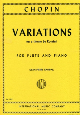 Variations Theme Rossini Fl Pf