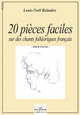 20 Pièces Faciles Sur Des Chants Folkloriques Français