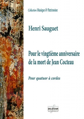 Pour Le Vingtième Anniversaire De La Mort De Jean Cocteau/ Pour Quatuor A Cordes