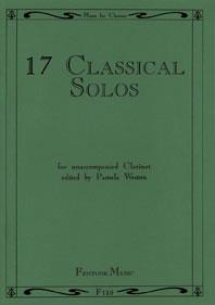 17 Classical Solos / Weston Ed - Clarinette Solo