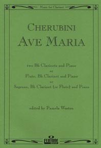 Ave Maria / Cherubini 2 Clar. Ou 1 Flûte/1Clar. Ou Voix Soprano/1Flûte Et Piano