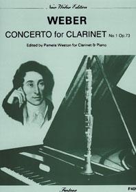Concerto No1 Op. 73 / Weber - Clarinette Et Piano