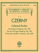 Schirmer's Library Of Musical Classics - Czerny : Collected Studies - Op. 299, Op. 740, Op. 849