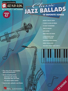 Jazz Play Along Vol.47 : Classic Jazz Ballads