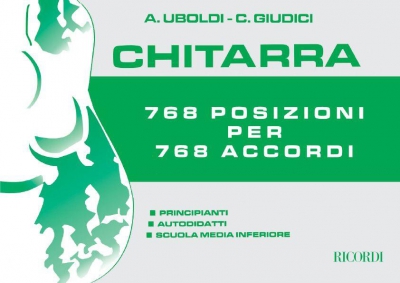 768 Posizioni Per 768 Accordi Per Chitarra