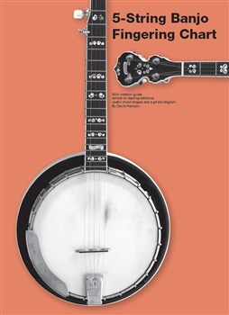 5 - String Banjo Fingering Chart