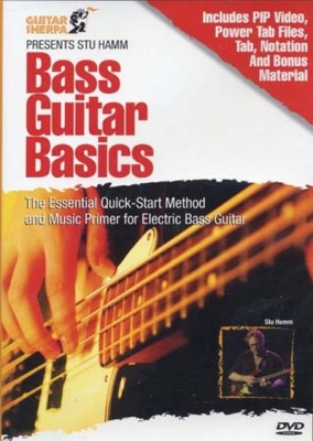 Dvd Guitar Sherpa Hamm Stu Bass Guitar Basics