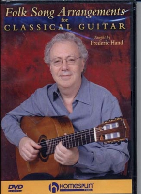 Dvd Folk Songs Arrangements For Classical Guitar