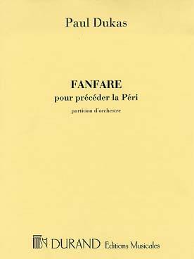 Fanfare De La Peri Partition