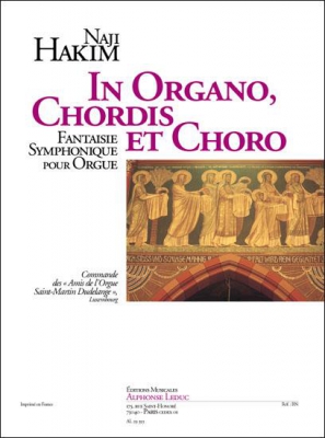 In Organo, Chordis Et Choro Fantaisie Symphonique/Orgue
