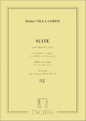 Suite Chant/Violon (Poeme De Mario De Andrade)