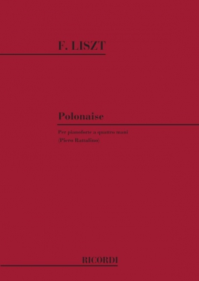 Polonaise (Fest-Polonaise) Per Pianoforte A 4 Mani