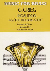 Rigaudon / Grieg - Trompette Et Piano