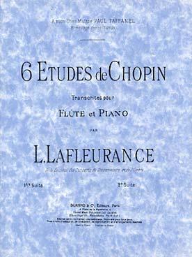 6 Etudes Vol.2 Flûte/Piano