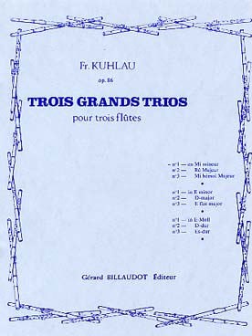 3 Grands Trios Op. 86 Vol.1
