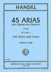 45 Arias From Operas And Oratorios Vol.2