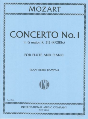 Concerto No.1 Gmaj Fl Pft Red