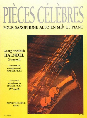 Pieces Celebres Vol.2/Saxophone Alto En Mib Et Piano