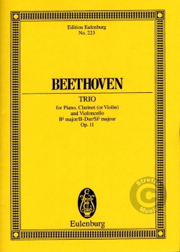 Piano Trio #4 Bb Major Op. 11