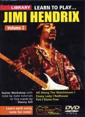 Dvd Lick Library Learn To Play Jimi Hendrix Vol.2