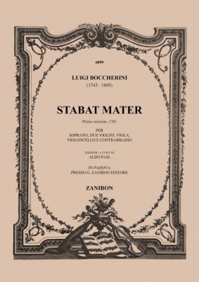 Stabat Mater Per Soprano, 2Vn, Va Vc E Cb - Parti Complete