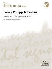 Partita No5 En Mi Mineur Twv 41 / G.P. Telemann - Violon